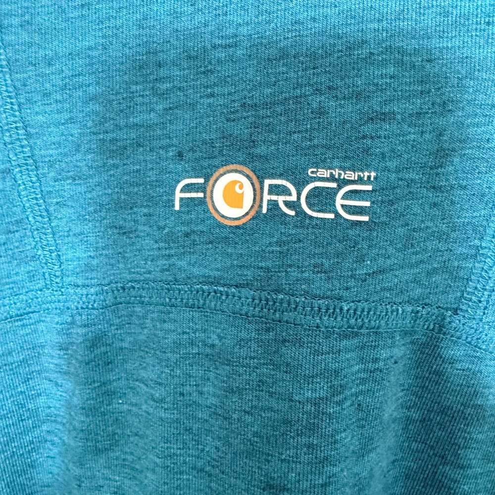 Carhartt Force Quick Dry Quarter Zip Lightweight Pullover (LG) Workwear Active - Picture 14 of 14